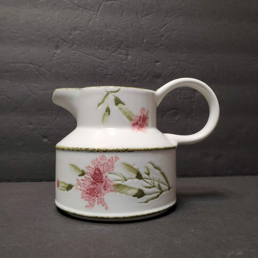 Vintage Midwinter Stonehenge Invitation Creamer Pitcher, Floral England CHIP